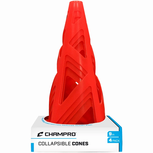9" Collapsible Cones - 4 Pack
