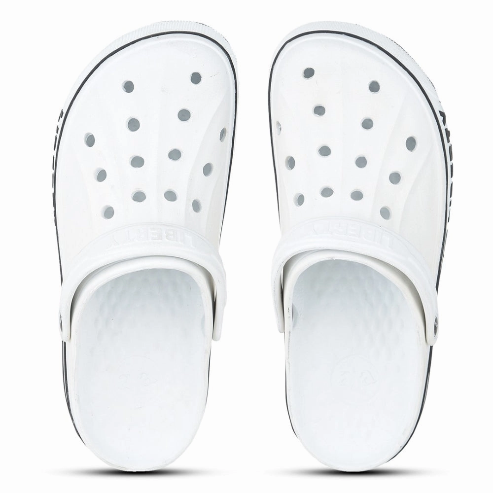 A-HA Off White Casual Slip-on Clogs For Men LITEWALK By Liberty
