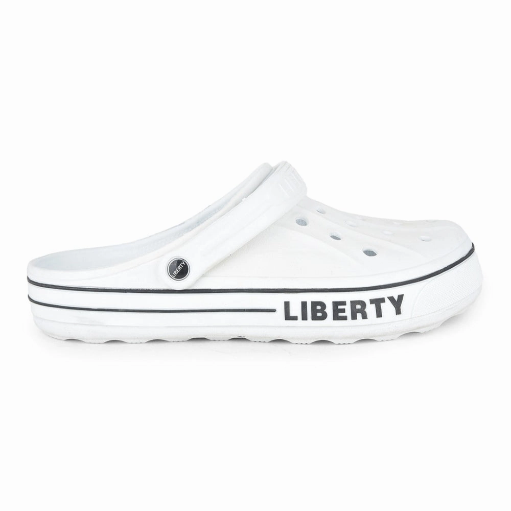 A-HA Off White Casual Slip-on Clogs For Men LITEWALK By Liberty