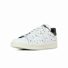 adidas Damen Stan Smith Sneaker. Weiß (Footwear White/Footwear White/core Black). 39 1/3 EU