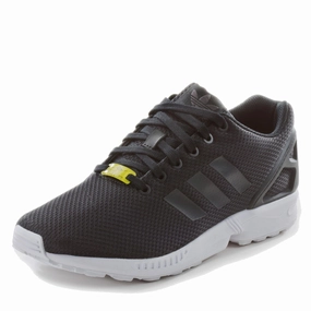 adidas ZX Flux. Unisex-Erwachsene Sneakers. Schwarz (Black/Black/White). 42 EU
