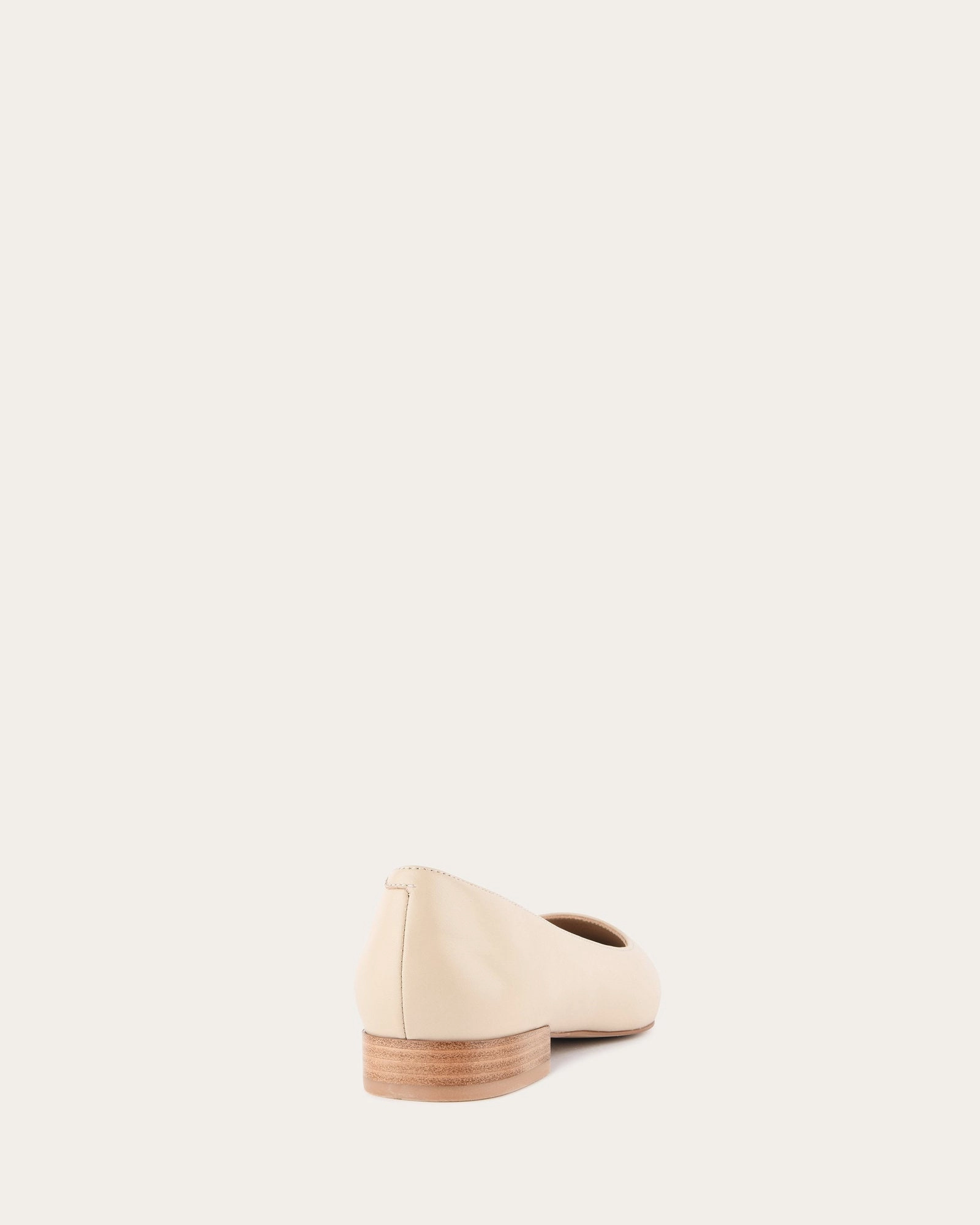 ANITA DRESS FLAT SAND LEATHER