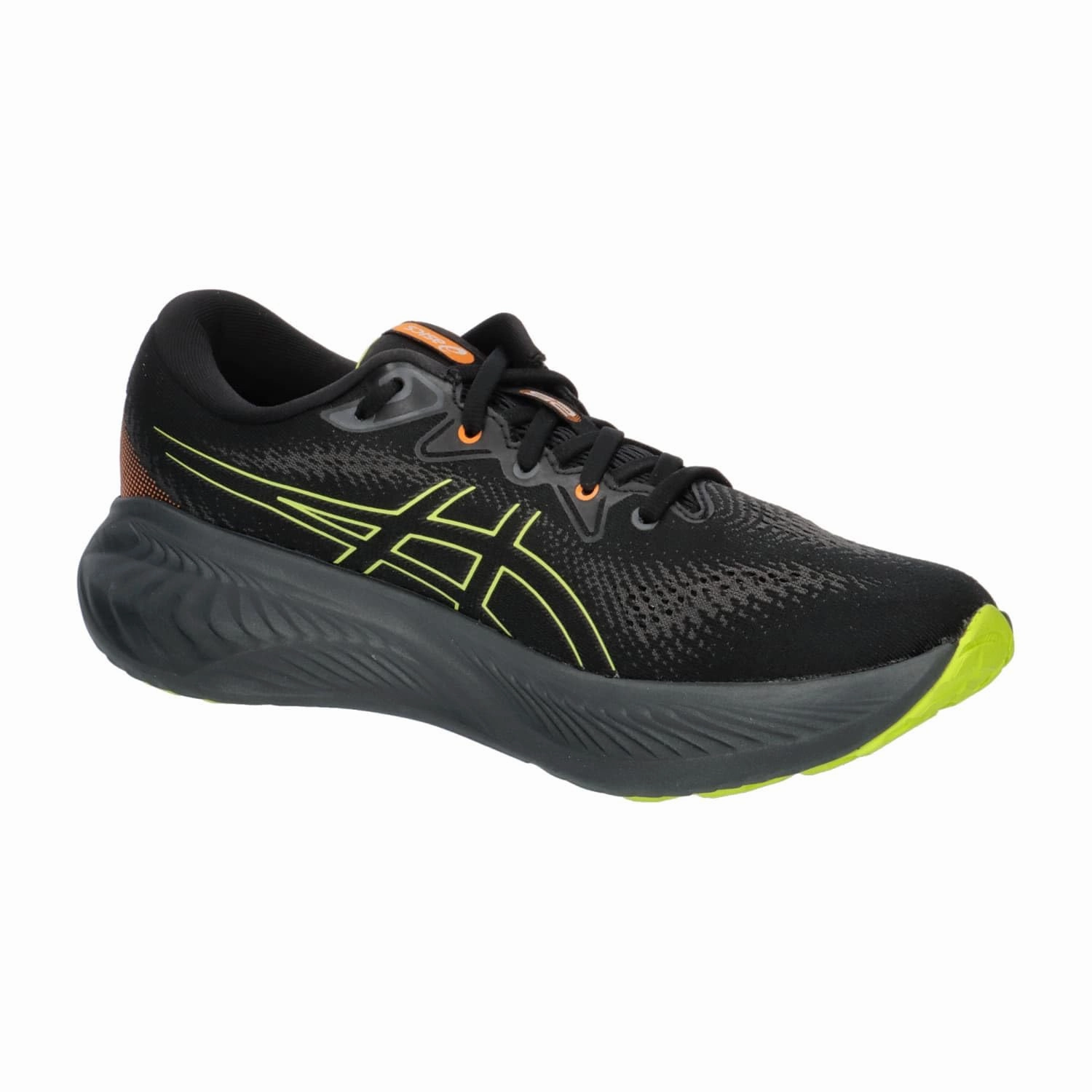 ASICS Herren Laufschuhe Gel-Cumulus 25 GTX 1011B683 Black/Neon Lime 44.5