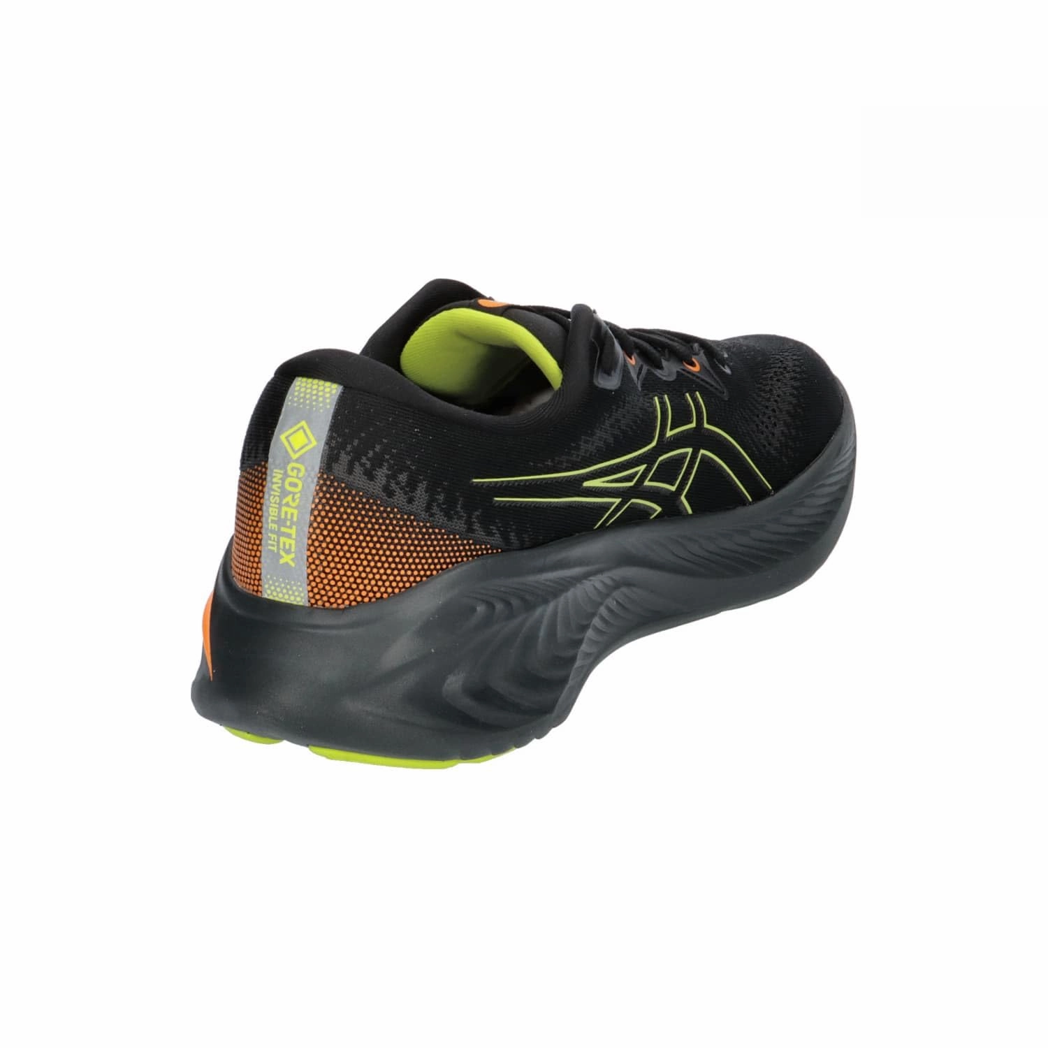 ASICS Herren Laufschuhe Gel-Cumulus 25 GTX 1011B683 Black/Neon Lime 44.5
