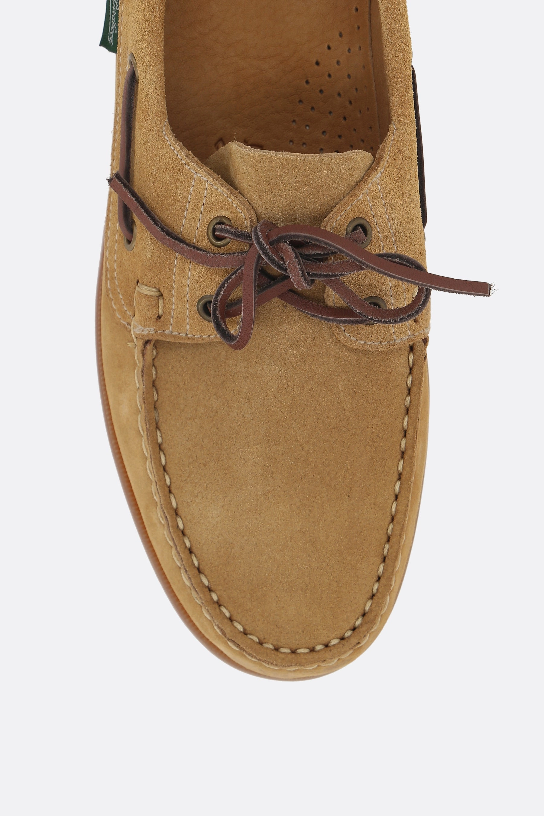 Barth boat shoes in suede