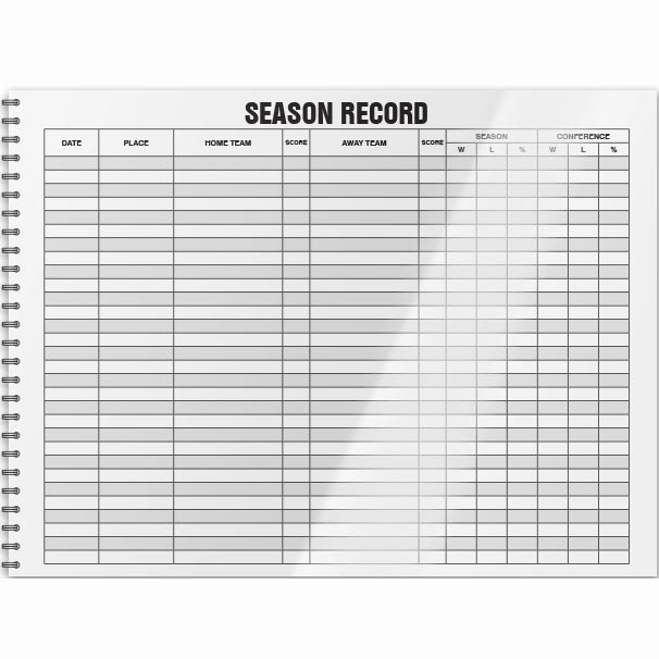 Basketball Scorebook