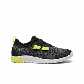 Big Kids' KNX Knit Double Strap  |  Black/Evening Primrose