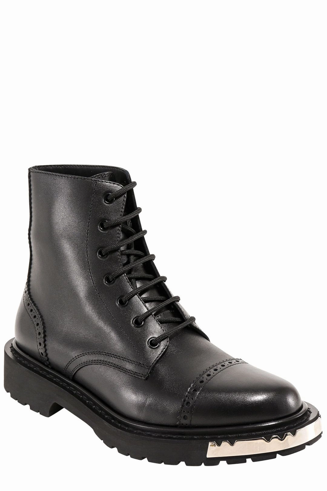 Celine Lace-Up Ankle Boots