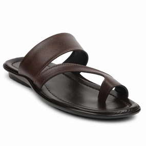 Coolers Brown Casual Slipper For Men COOL99-701 By Liberty
