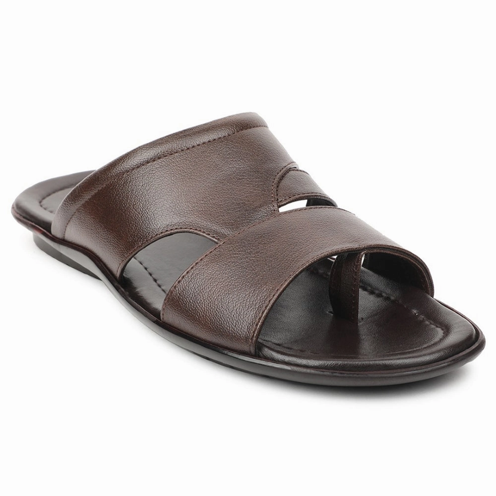Coolers Brown Casual Slipper For Men COOL99-704 By Liberty