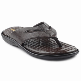 Coolers Brown Casual Slipper For Men HML-2E By Liberty