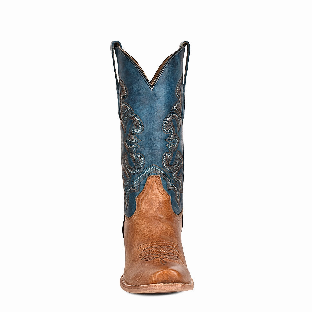 Corral A4378 Men's Brown & Blue Narrow Square Cowboy Boots