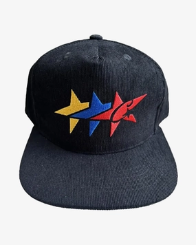 CORTEIZ C-STAR CORDUROY NAVY TRUCKER HAT