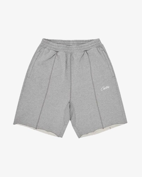 CORTEIZ HMP RAW HEM SHORTS HEATHER GREY
