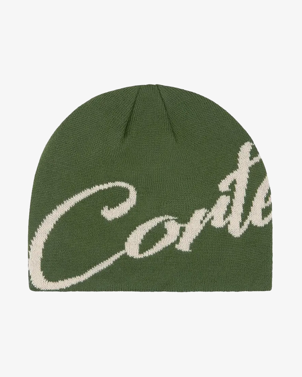 CORTEIZ OG STRIKE SKULLY BEANIE FOREST GREEN
