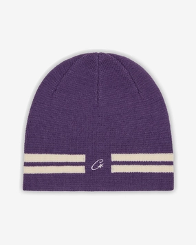 CORTEIZ VVS KNIT PURPLE BEANIE