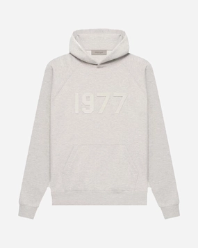 FEAR OF GOD FOG ESSENTIAL SS22 1977 HOODIE LIGHT OATMEAL