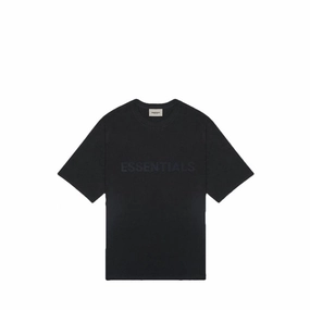 FEAR OF GOD FOG ESSENTIALS SS21 TEE BLACK STRETCH LIMO (NEW) - -