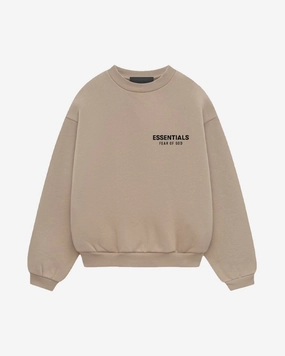 FOG ESSENTIALS HOLIDAY24 DESERT SAND KIDS CREWNECK