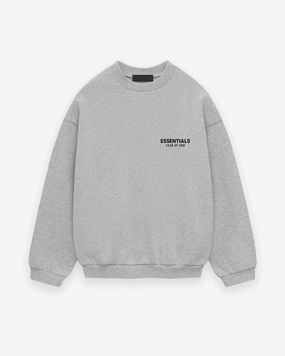 FOG ESSENTIALS HOLIDAY24 LIGHT HEATHER GREY CREWNECK