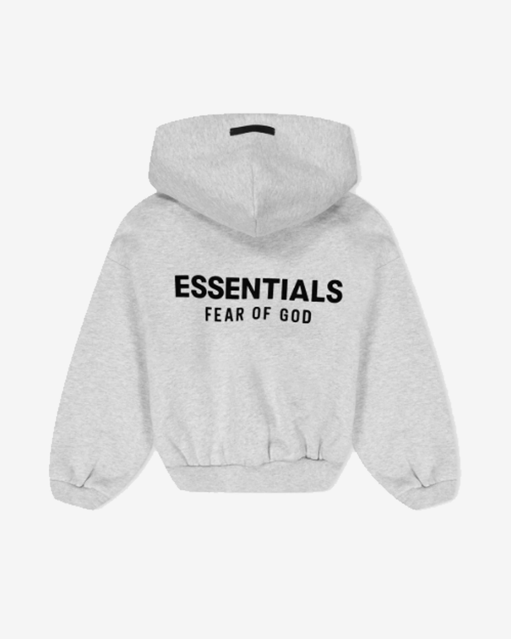 FOG ESSENTIALS HOLIDAY24 LIGHT HEATHER GREY KIDS HOODIE