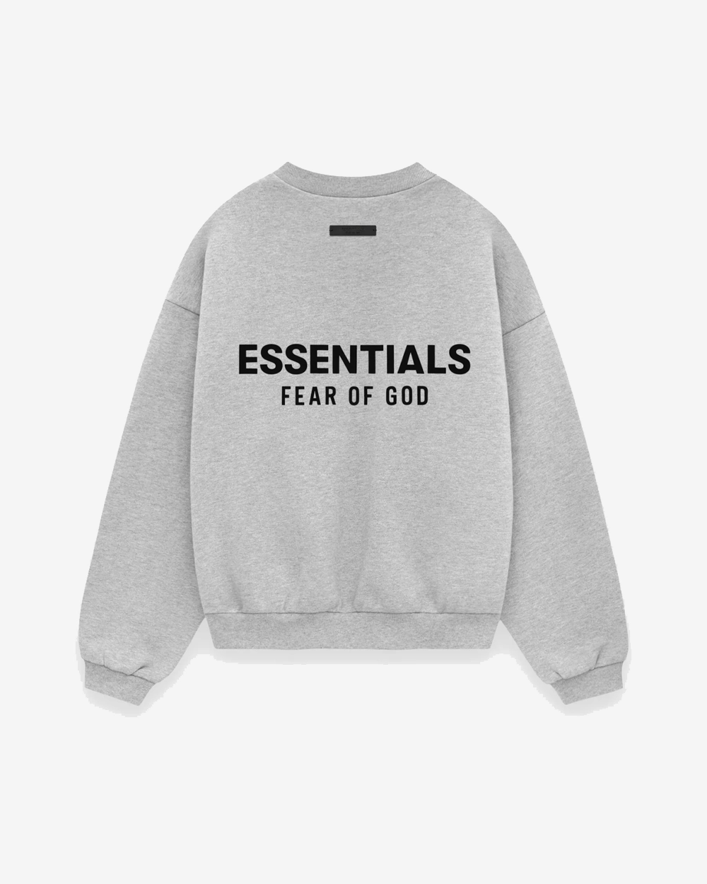 FOG ESSENTIALS HOLIDAY24 LIGHT HEATHER KIDS CREWNECK