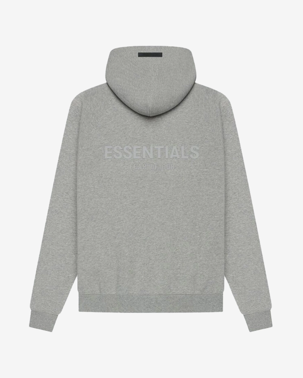 FOG ESSENTIALS SS21 HOODIE DARK HEATHER OATMEAL