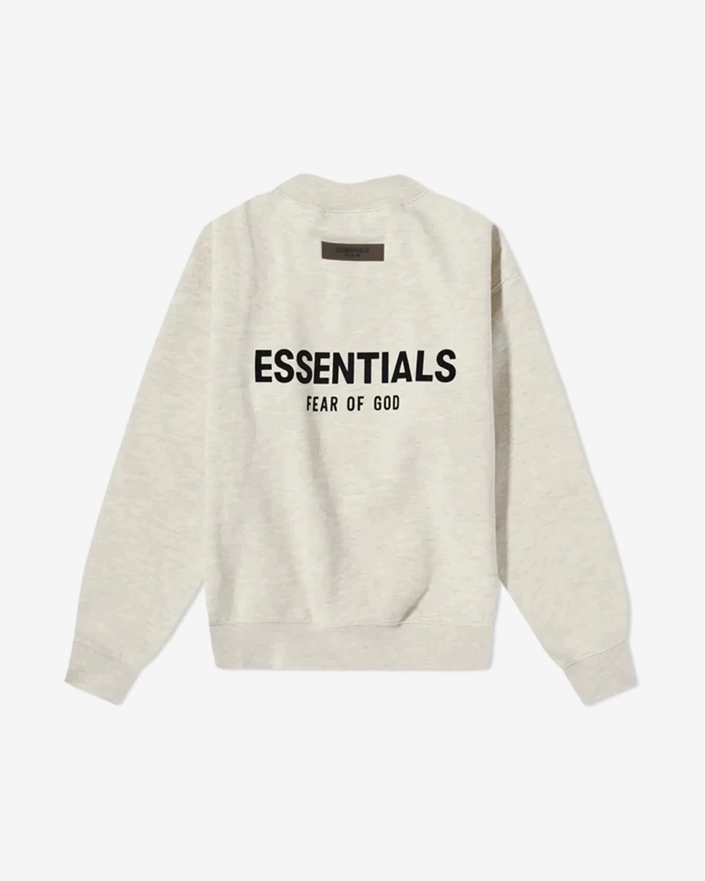 FOG ESSENTIALS SS22 LIGHT OATMEAL KIDS CREWNECK (NEW)