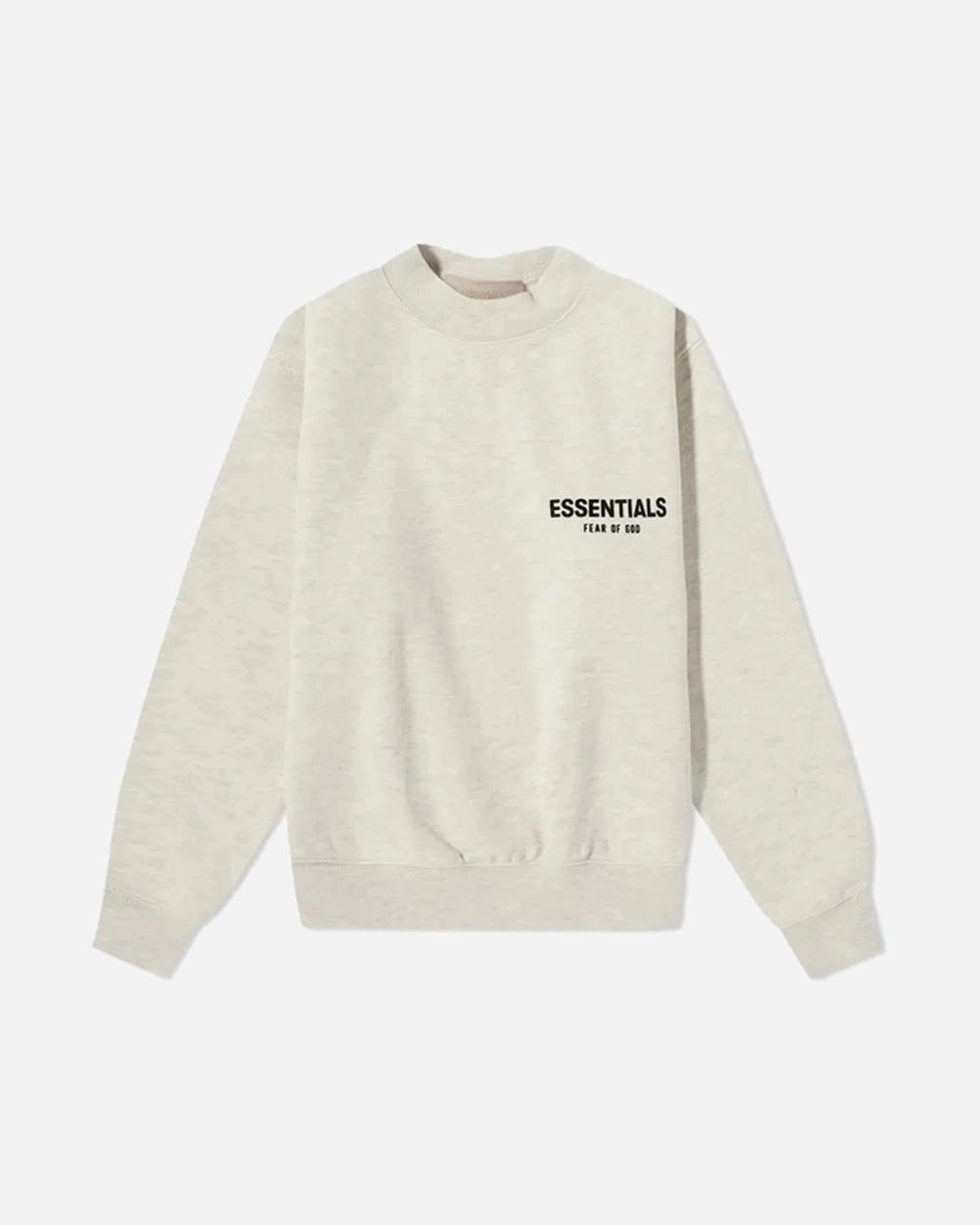 FOG ESSENTIALS SS22 LIGHT OATMEAL KIDS CREWNECK (NEW)