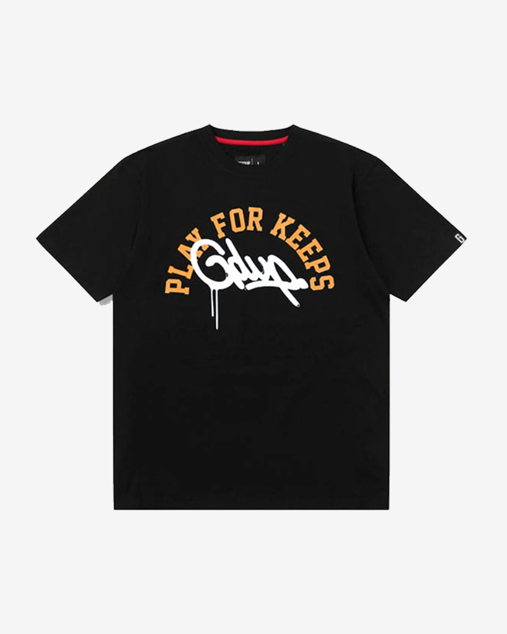 GEEDUP HANDSTYLE PFK PEACH BLACK TEE