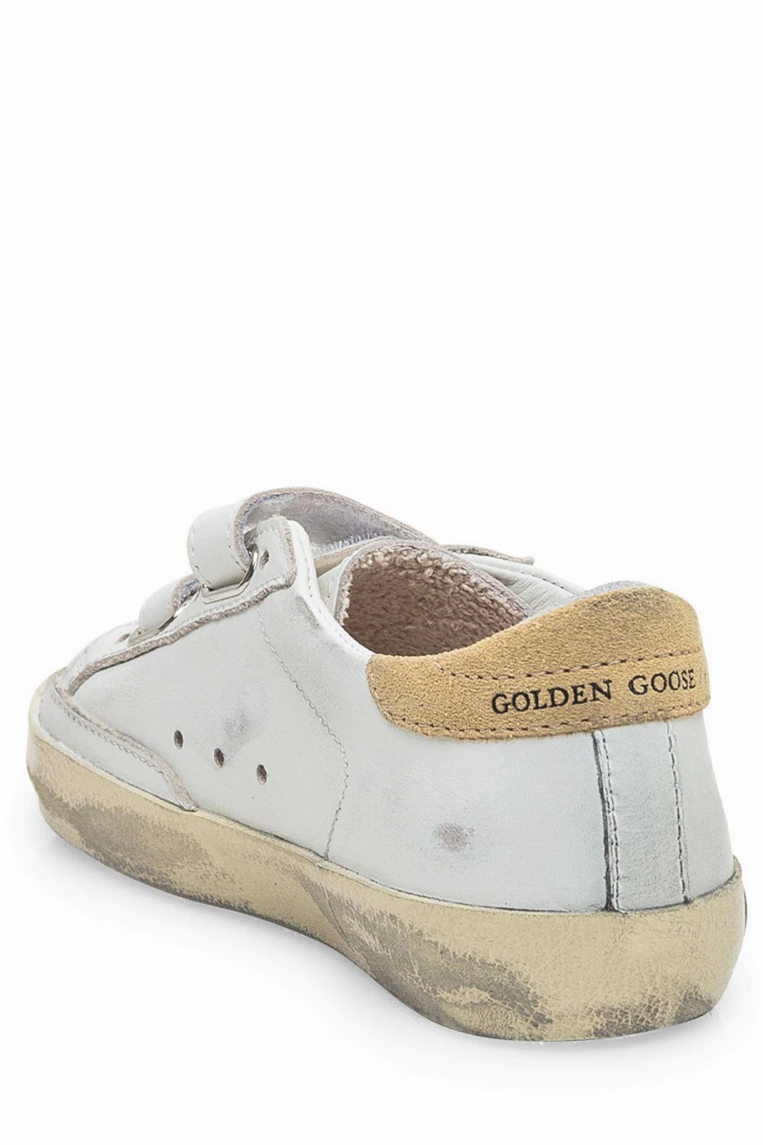Golden Goose Kids Star Patch Touch-Strap Sneakers