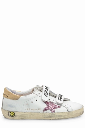 Golden Goose Kids Star Patch Touch-Strap Sneakers