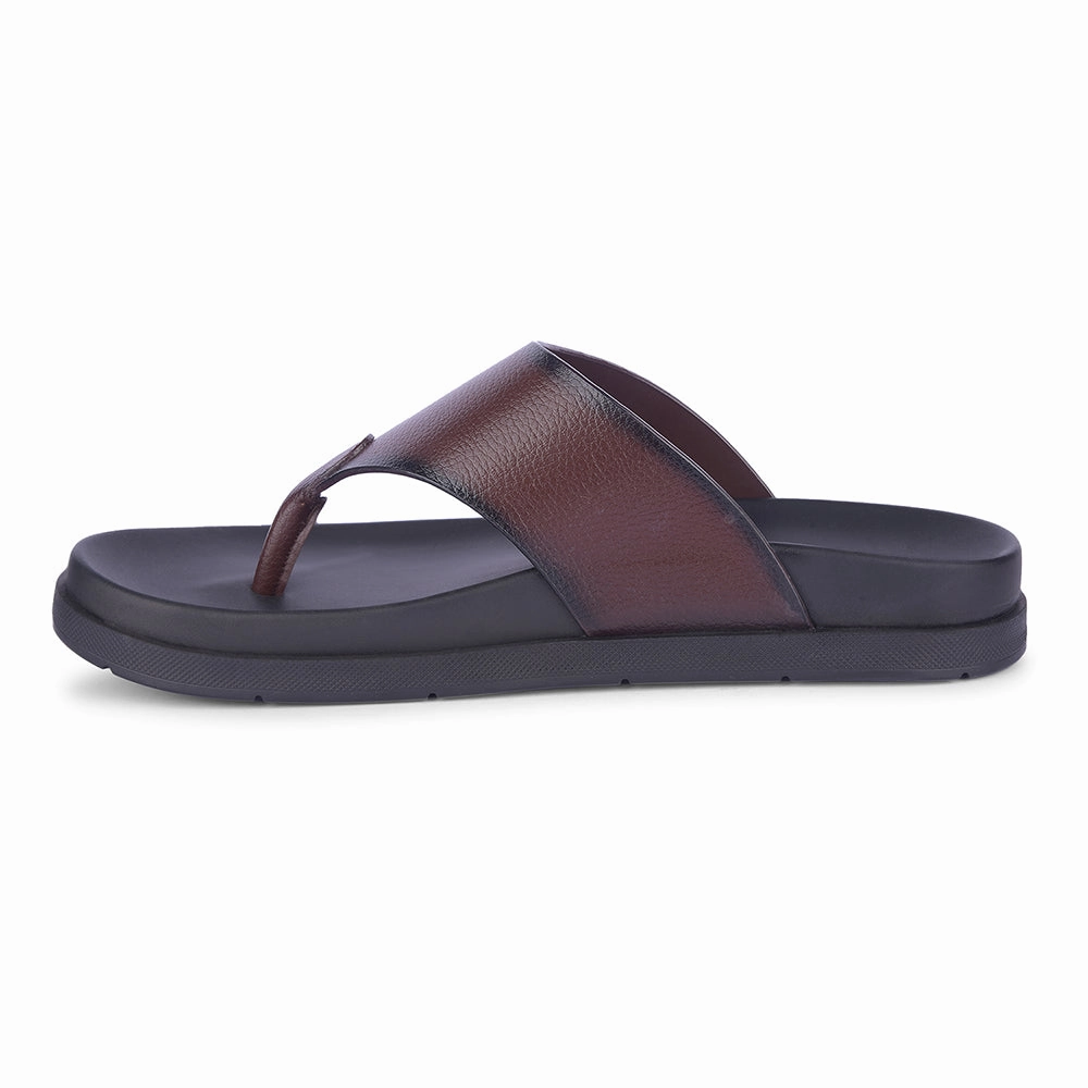 Healers Casual Brown Slipper For Men MSL-3 By Liberty