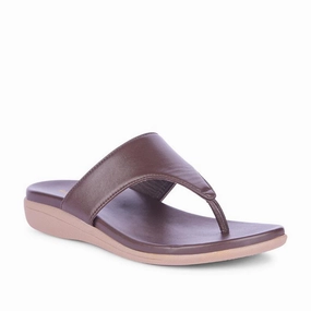 Healers Casual Brown Slipper For Women M18-1001 By Liberty