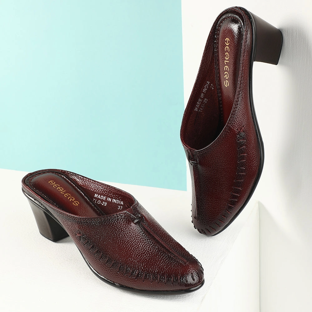 Healers Cherry Casual Block Heels For Women TLO-29 By Liberty