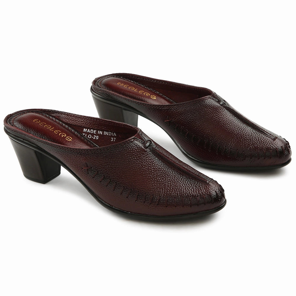 Healers Cherry Casual Block Heels For Women TLO-29 By Liberty