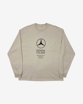 KANYE WEST DONDA ATLANTA LP DESERT TAN LONGSLEEVE