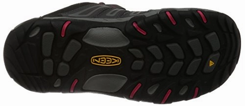 Keen Damen Oakridge WP Trekking-& Wanderhalbschuhe. Grau (Magnet/Rose). 37 EU