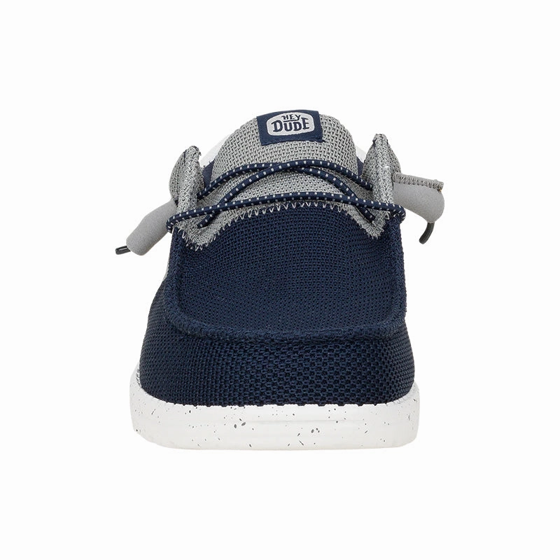 Men's Wally Tri Varsity Mesh Navy/Grey