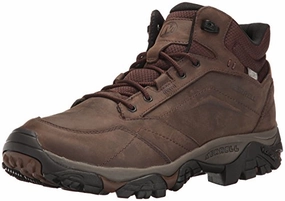 Merrell Herren Moab Adventure Mid Wp Trekking Wanderstiefel. Braun Dunkle Erde. 46 EU