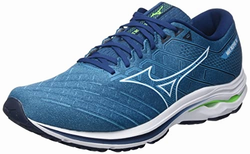 Mizuno Herren Wave Inspire 18 Laufschuh. Moroccanb Wht Gibraltars. 43 EU