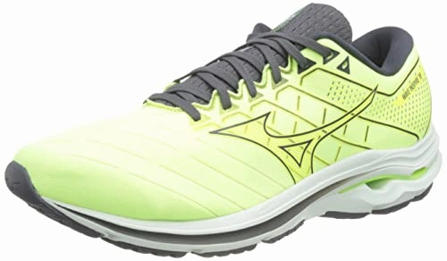 Mizuno Herren Welle Inspire 18 Laufschuhe. Neolime Misty Blue Ebony. 44 EU