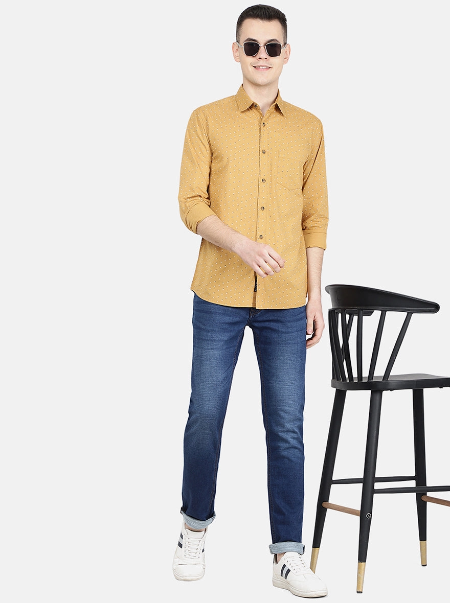 Night Blue Washed Narrow Fit Jeans | Greenfibre