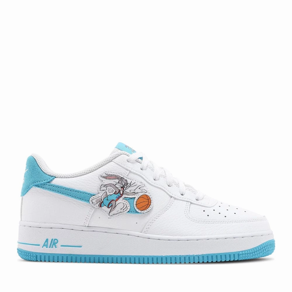 NIKE AIR FORCE 1 07' HARE SPACE JAM GS (NEW) - -