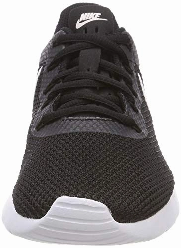 NIKE Damen Tanjun Racer Laufschuhe. Schwarz (Black/White-Black 007). 41 EU