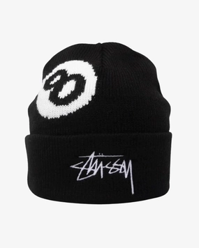 NIKE X STUSSY 8 BALL BEANIE BLACK (NEW)