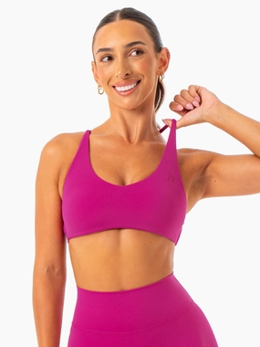 NKD Embody Sports Crop - Fuchsia