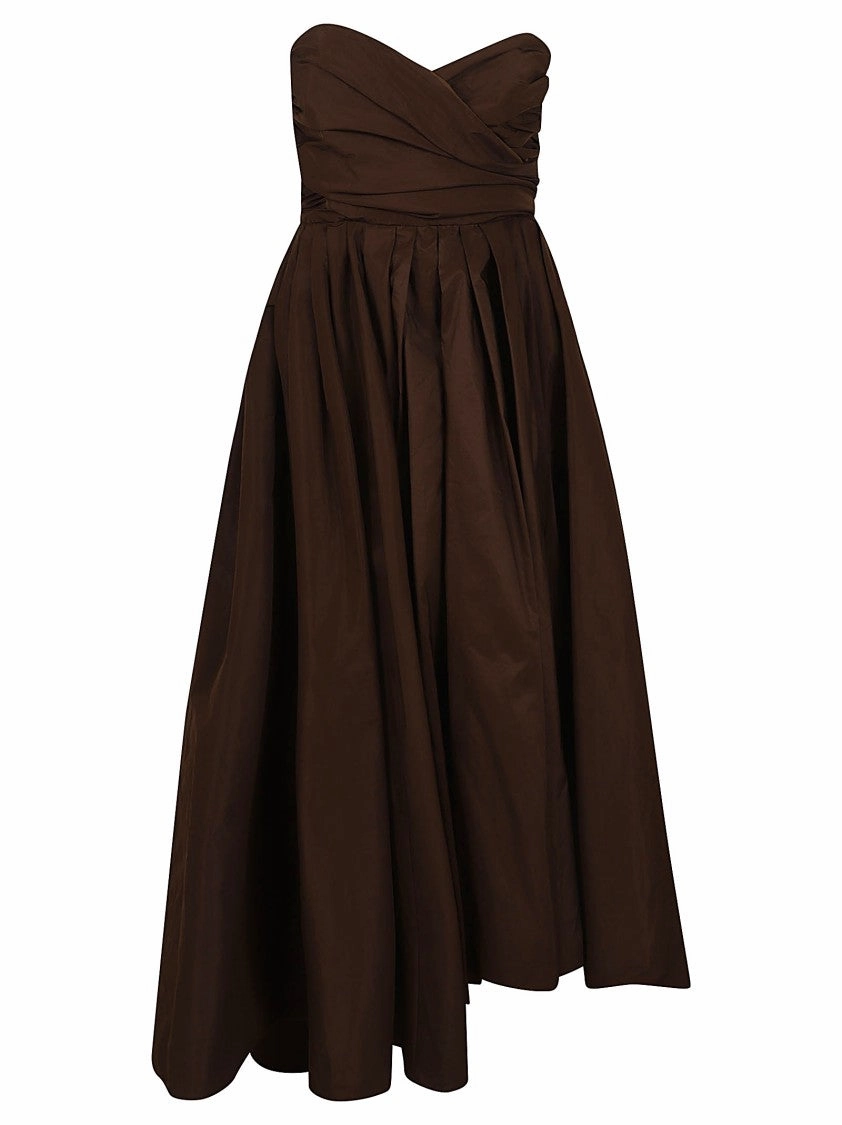 Parrot Taffeta Dress
