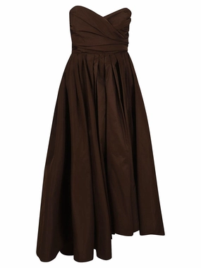 Parrot Taffeta Dress