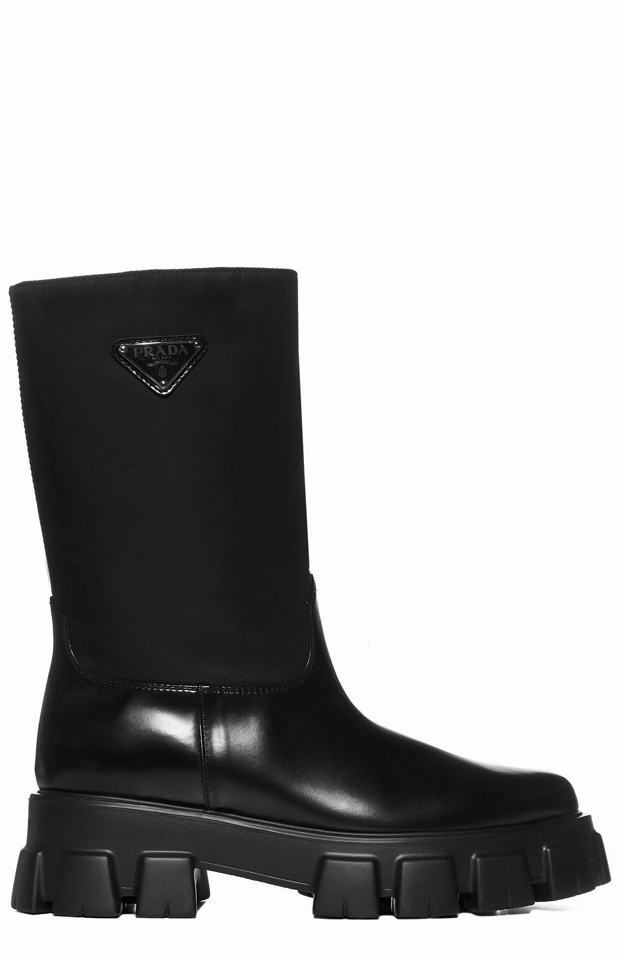 Prada Re-Nylon Combat Boots